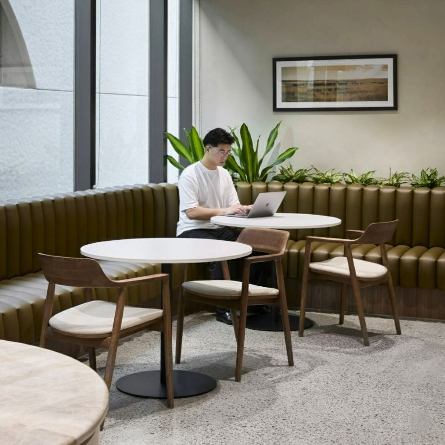 design of an office breakout area by Amicus