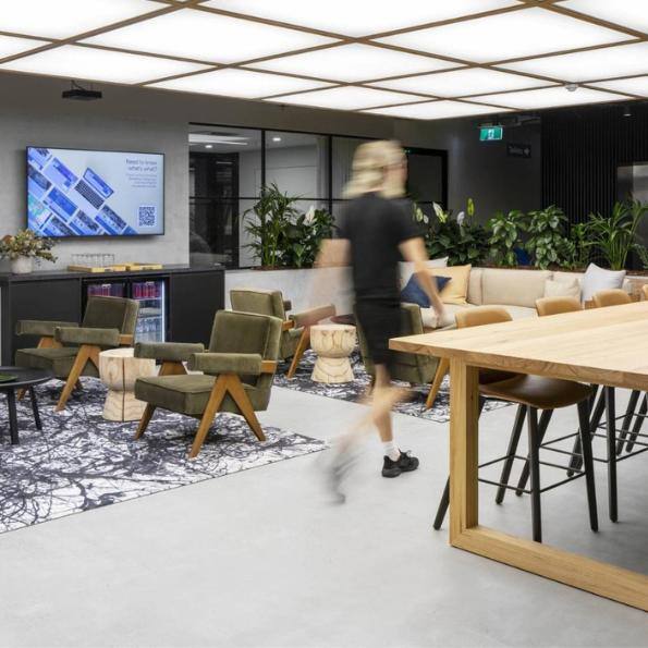 an office fitout financed by asset finance company