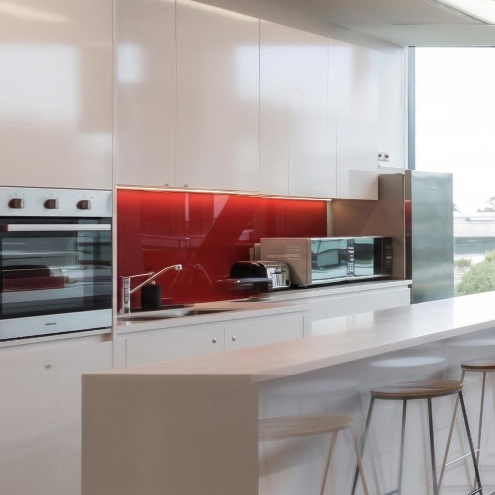 qantas office kitchen design