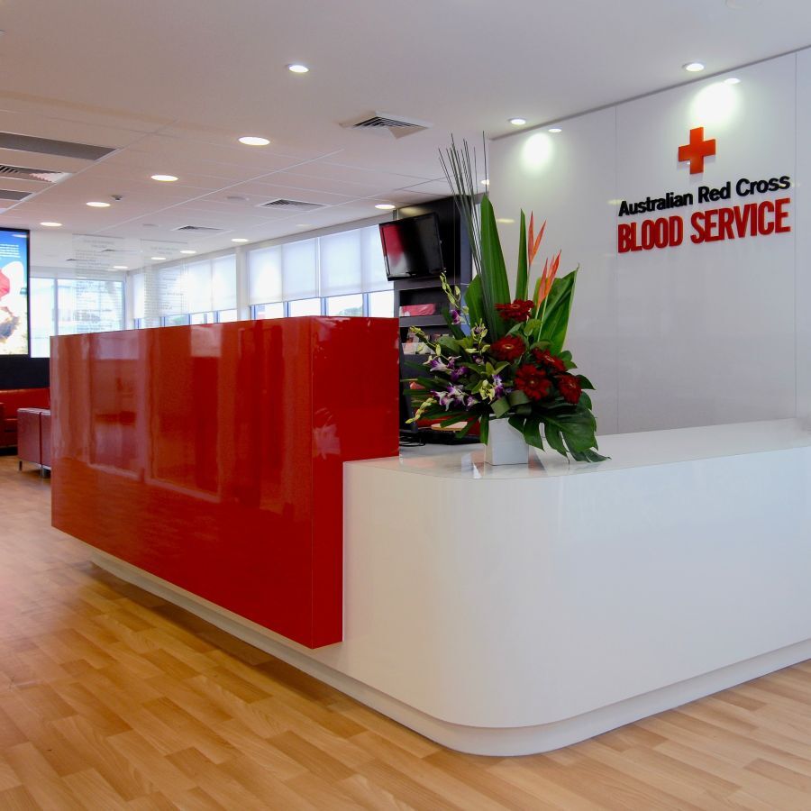 reception area of a medical centre