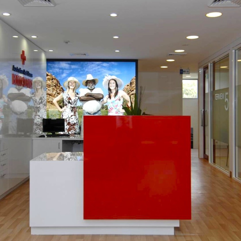 red cross medical fitout detail