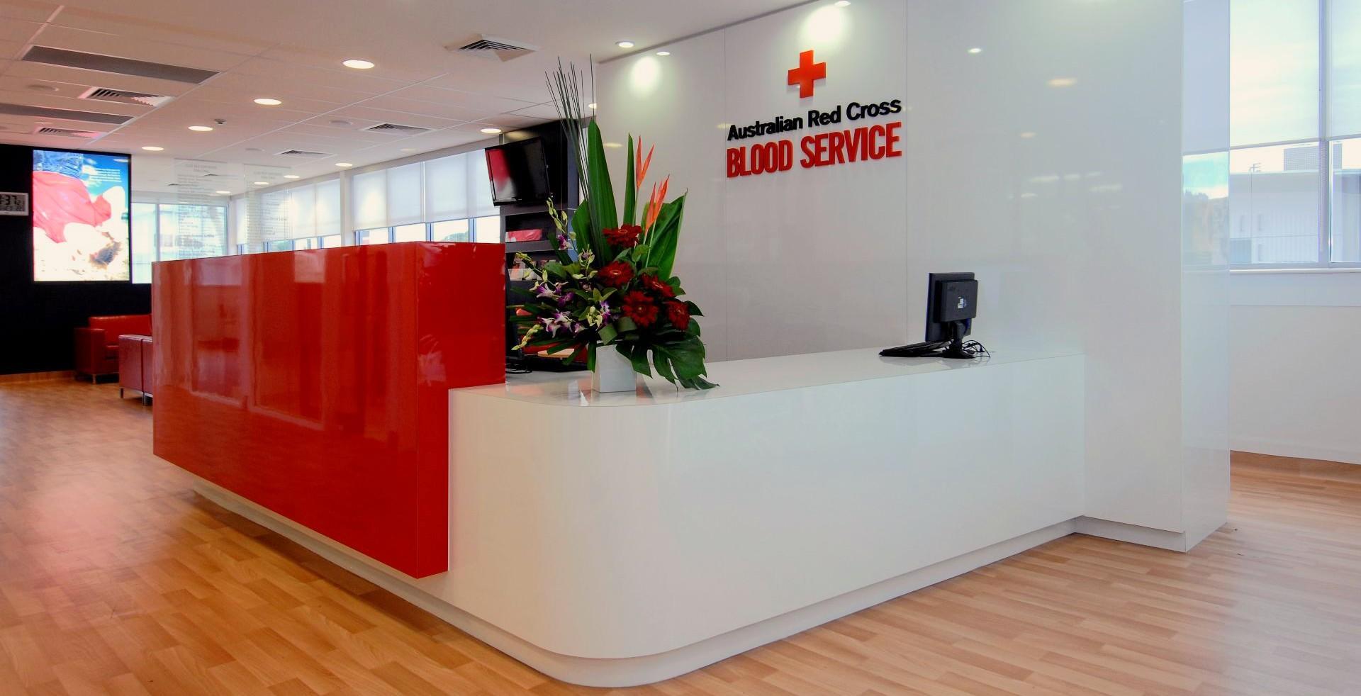medical centre reception area